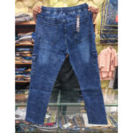 Men's Blue  Denim Cargo Pants - Image 2